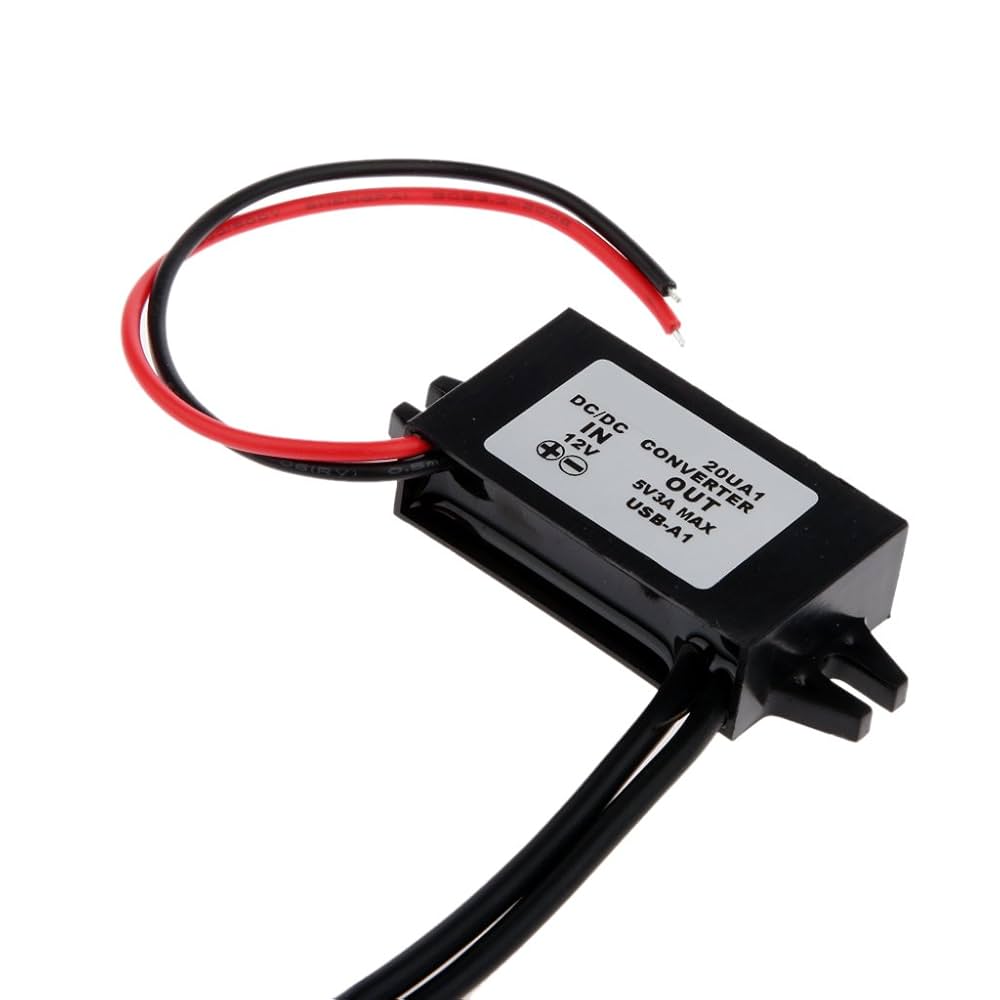 ノーブランド品 　デュアルUSB　 車　DC-DC　コンバータモジュール　12Vー5V 3A 15W　電源アダプタ dwos6rj Amazon.co.jp: ノーブランド品 デュアルUSB 車 DC-DC コンバータ
